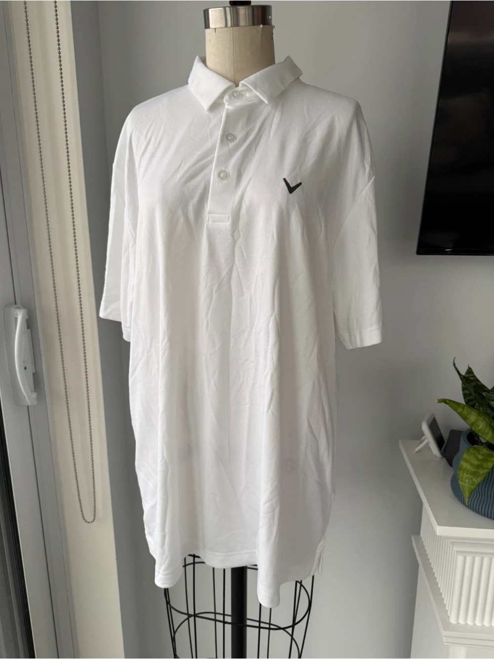 Callaway Golf White Men's Polo shirt